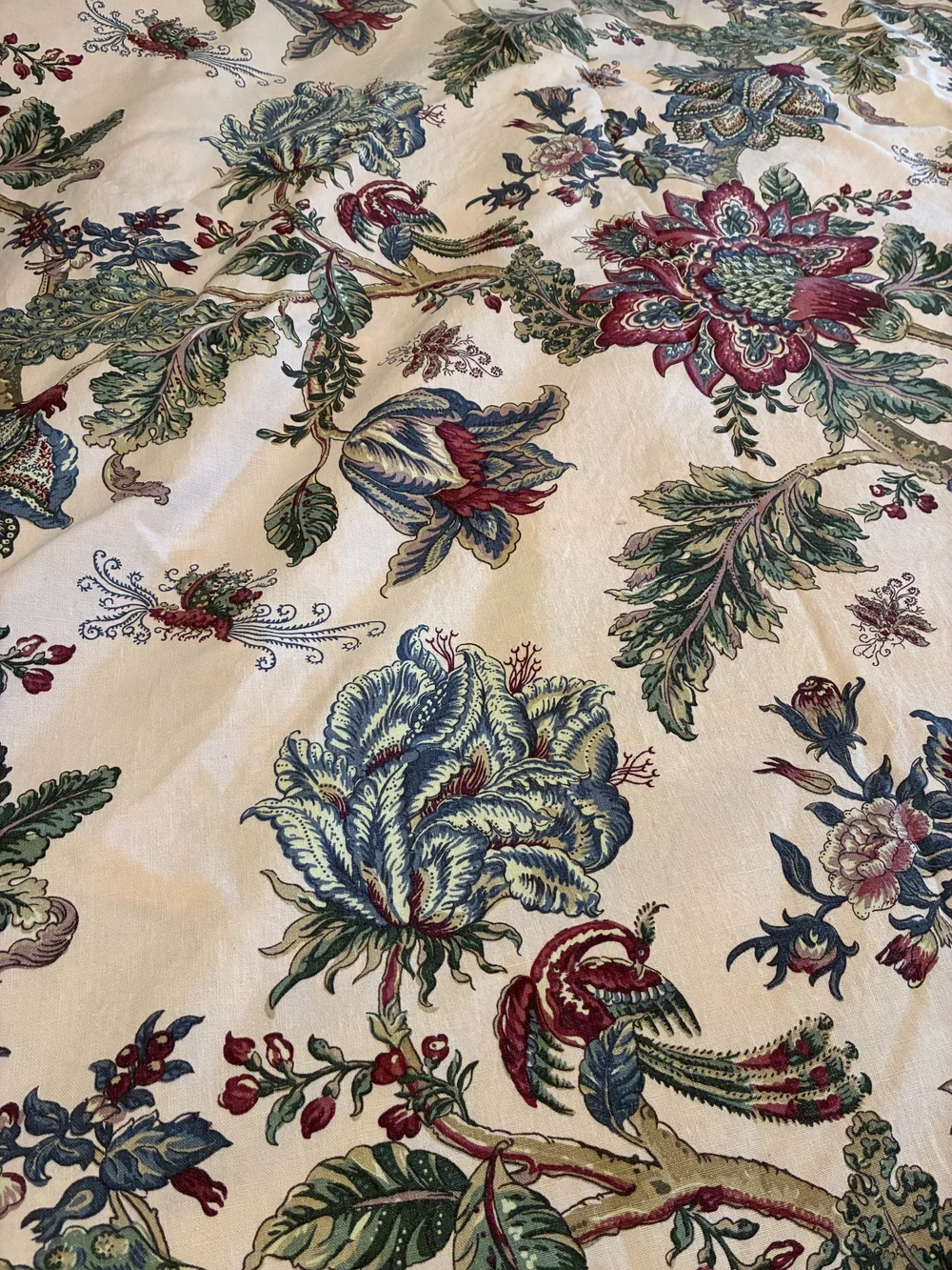 Pottery Barn Blush Pink Floral Duvet And Shams